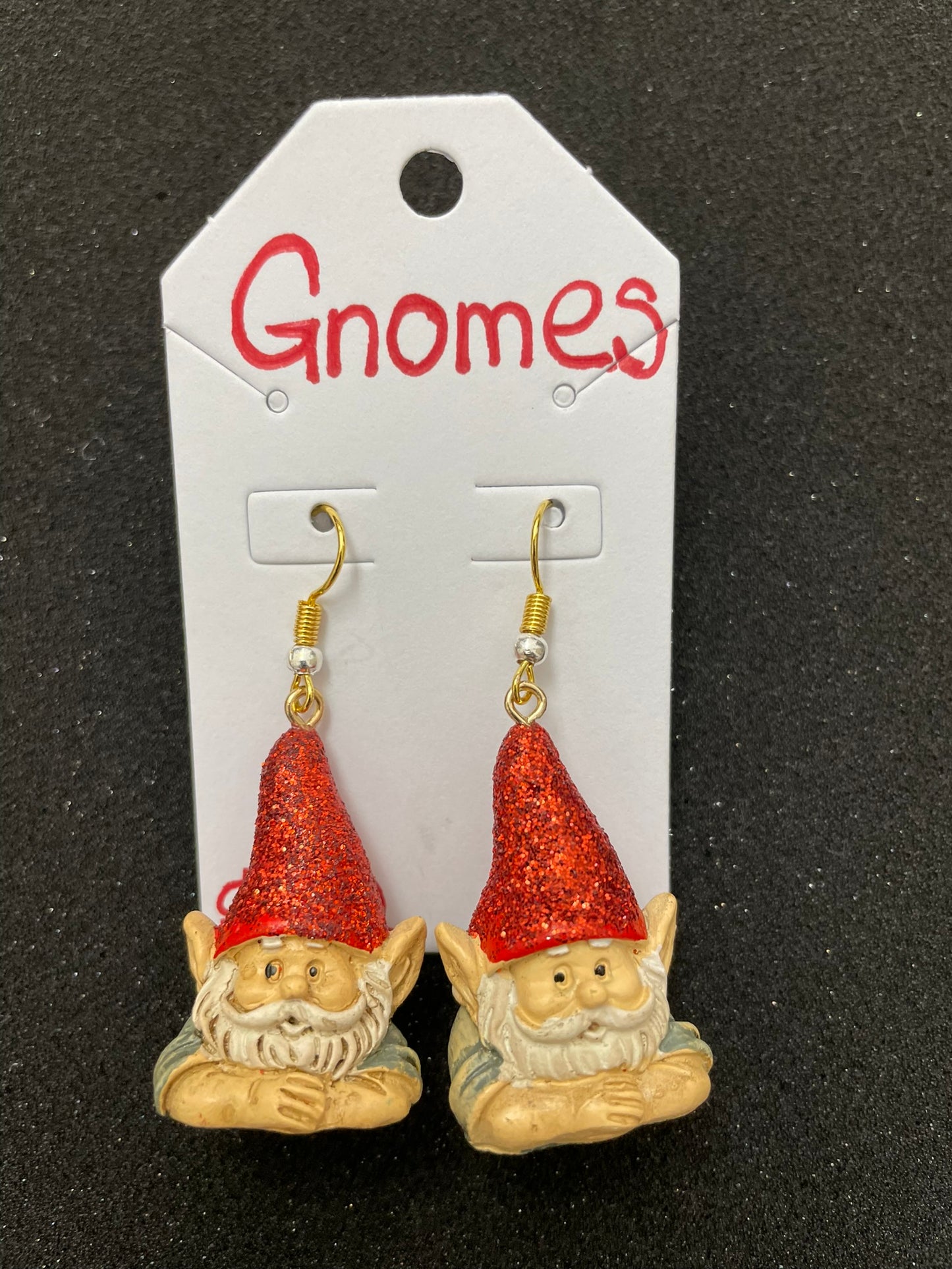 Goose's Handmade Gnome Earrings