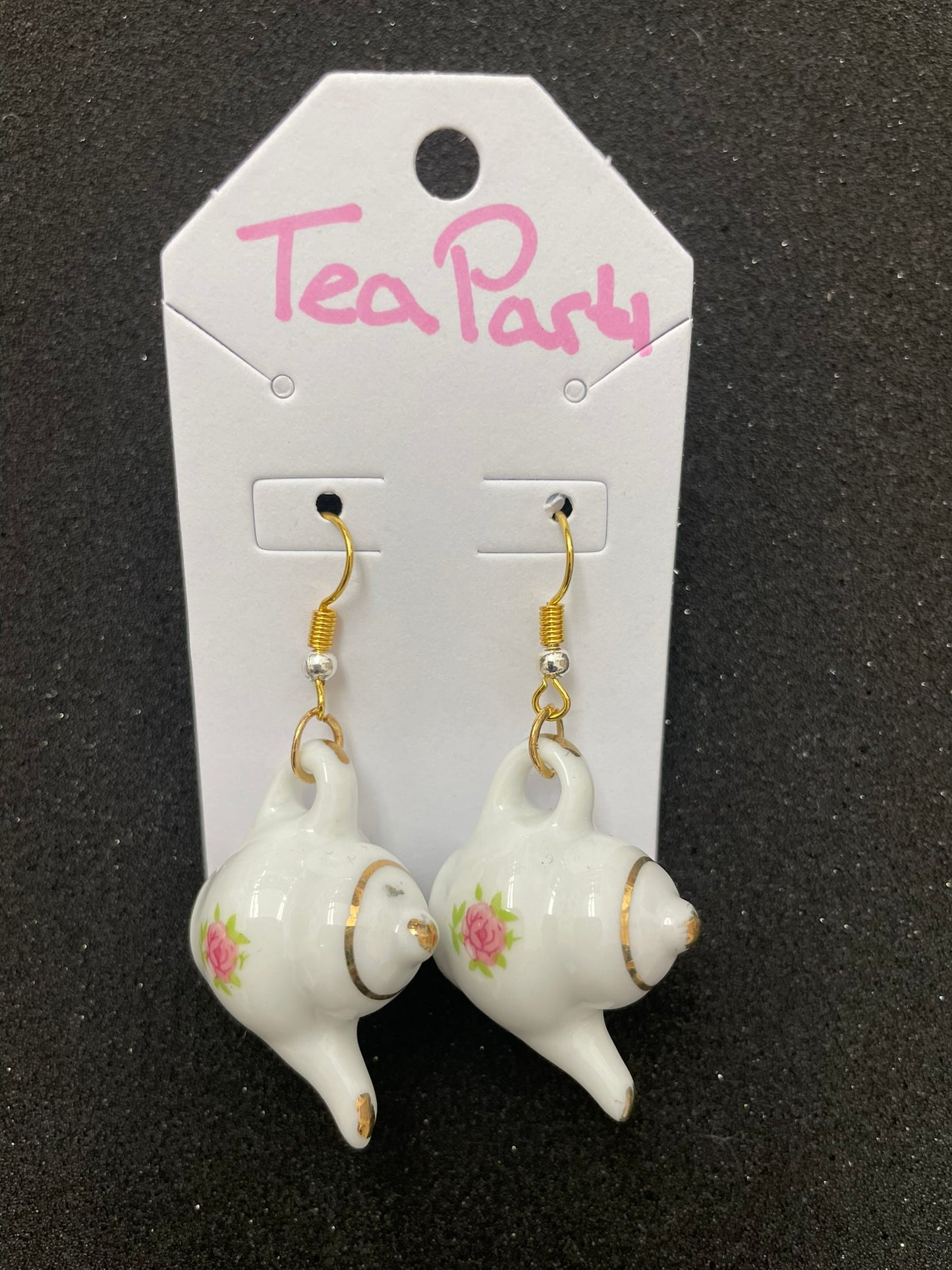 Goose's Handmade Tea Party Earrings