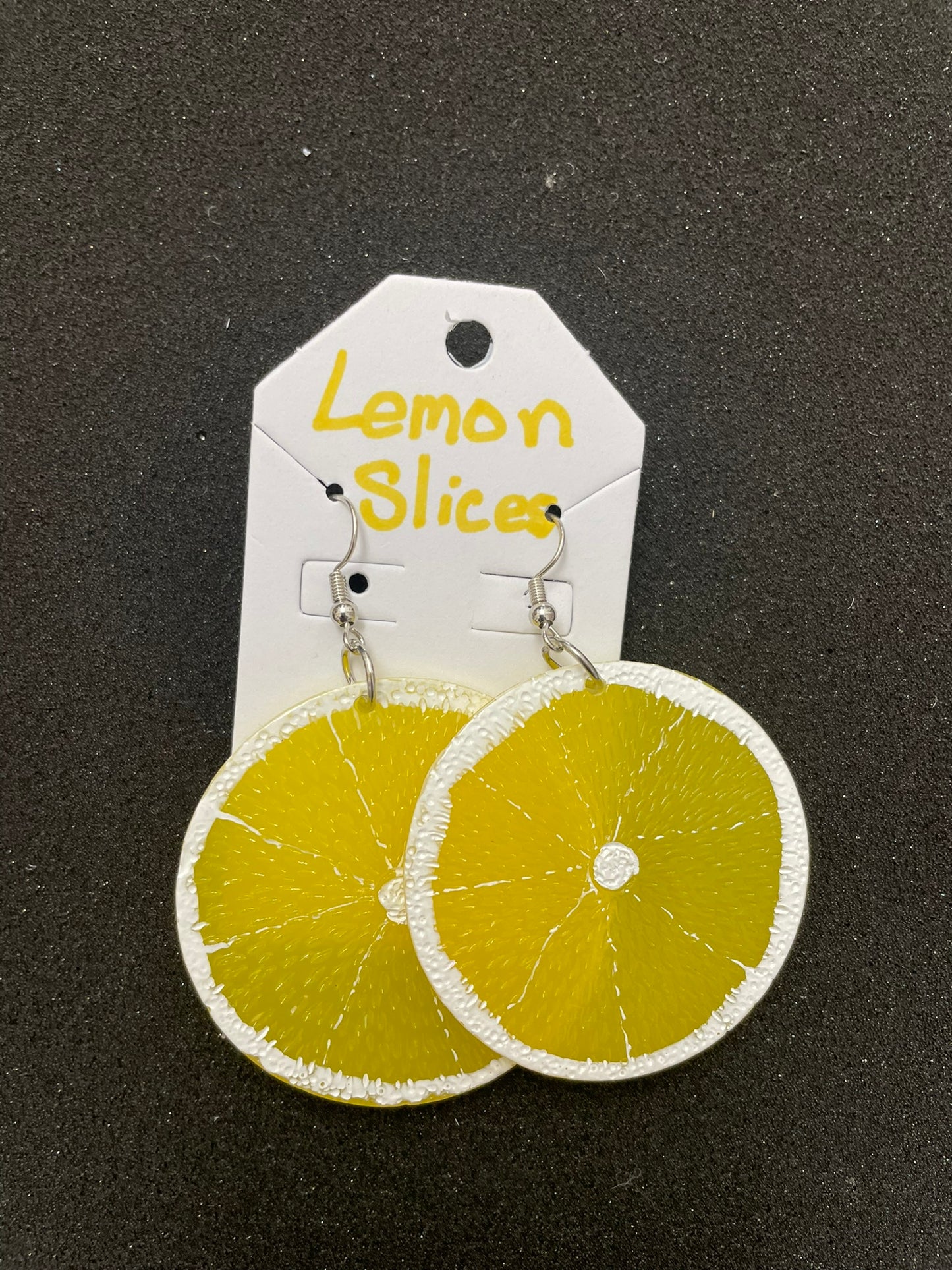 Goose's Handmade Lemon Slices Earrings