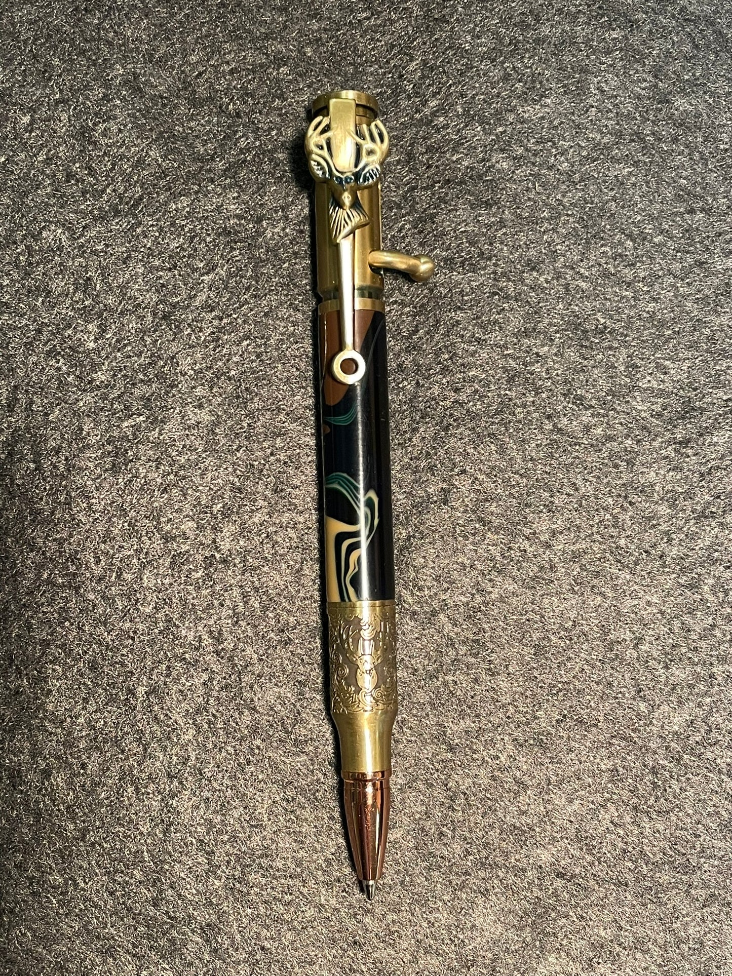Deer Hunter Bolt Action Pen with Camo Acrylic