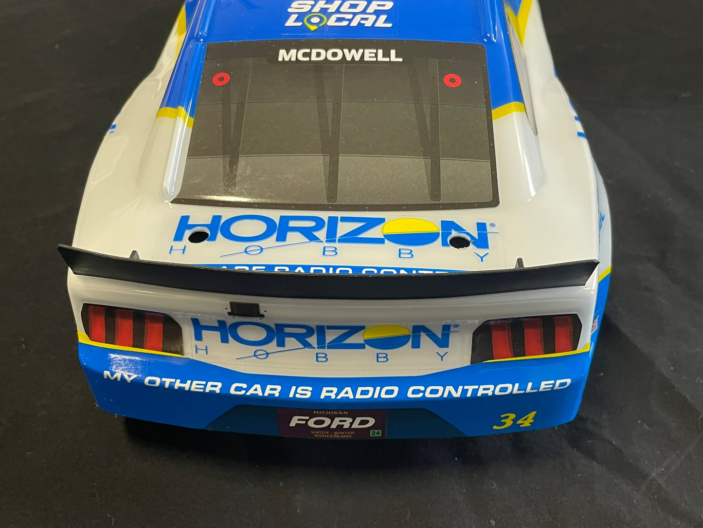 Losi McDowell #34 Horizon Hobby 2024 Body NASCAR