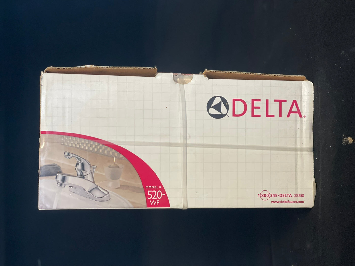 Delta Chrome Bath Faucet 520-WF