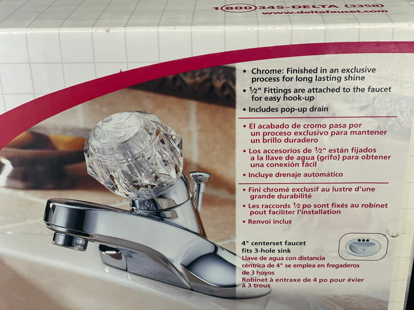Delta Model 522-WF Bath Faucet