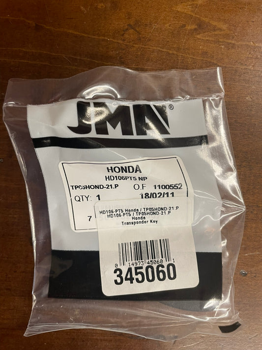 HD106PT5 Honda Transponde Key