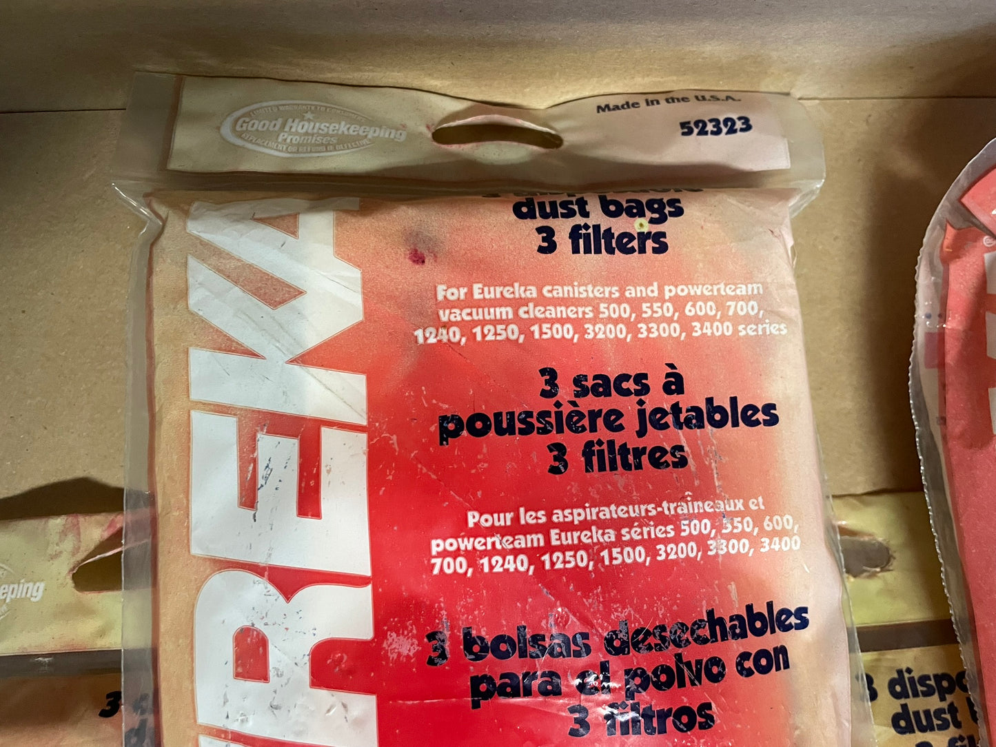 Eureka Vacuum 18 Bags Type H 52323