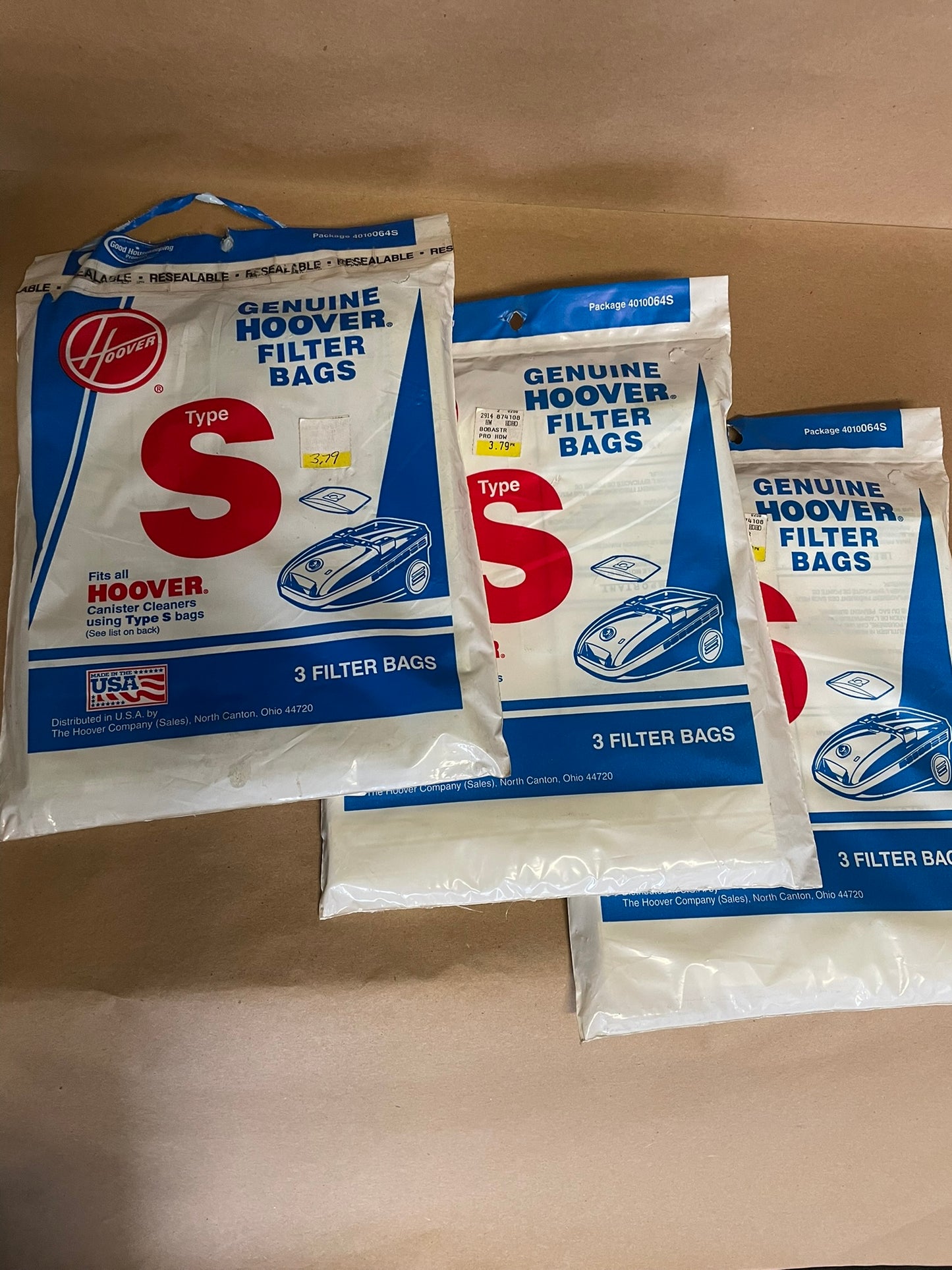 Hoover 4010064S  Type S 9 Bags