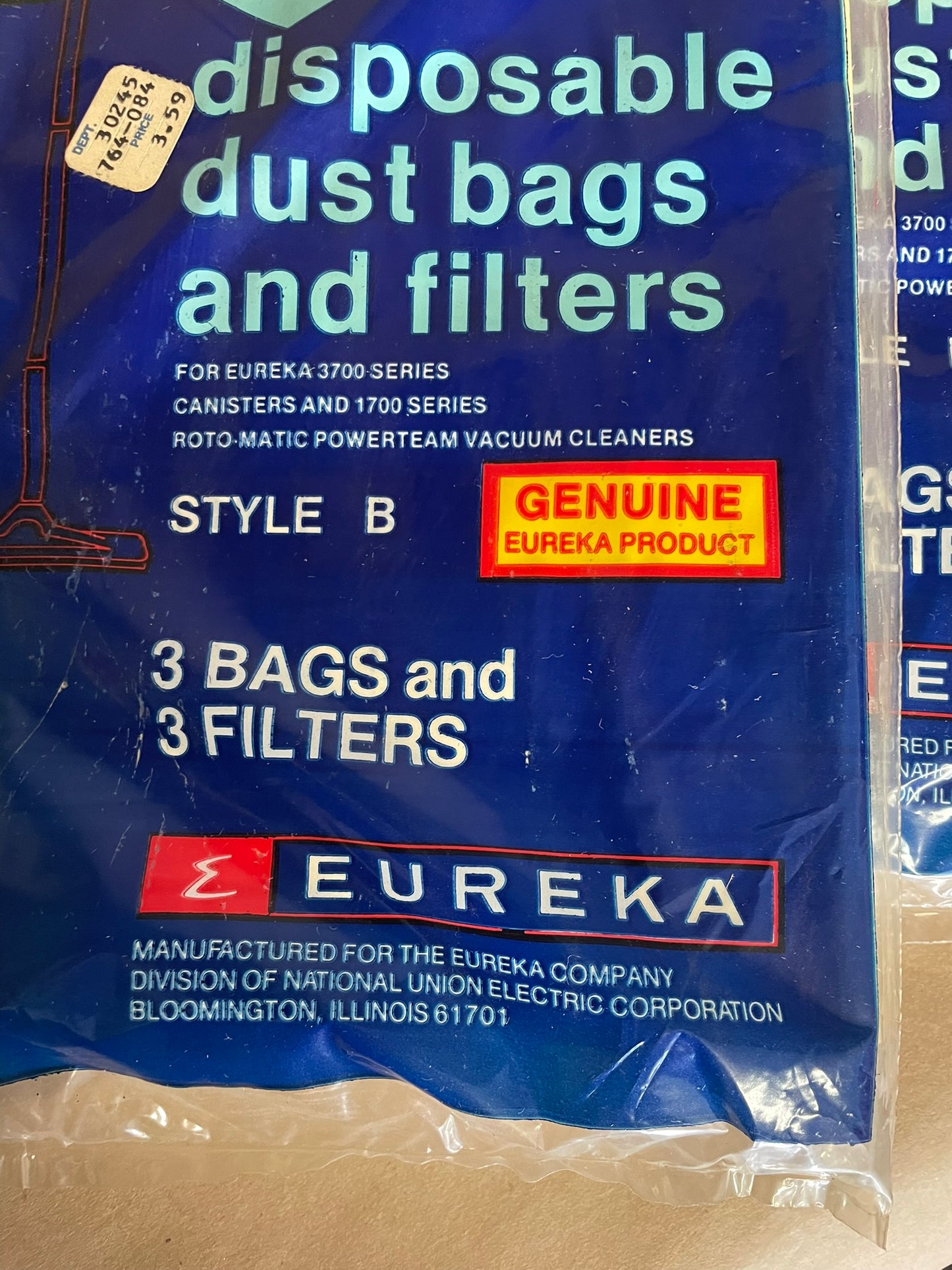 Eureka 52359 Style B Bags 9 Count