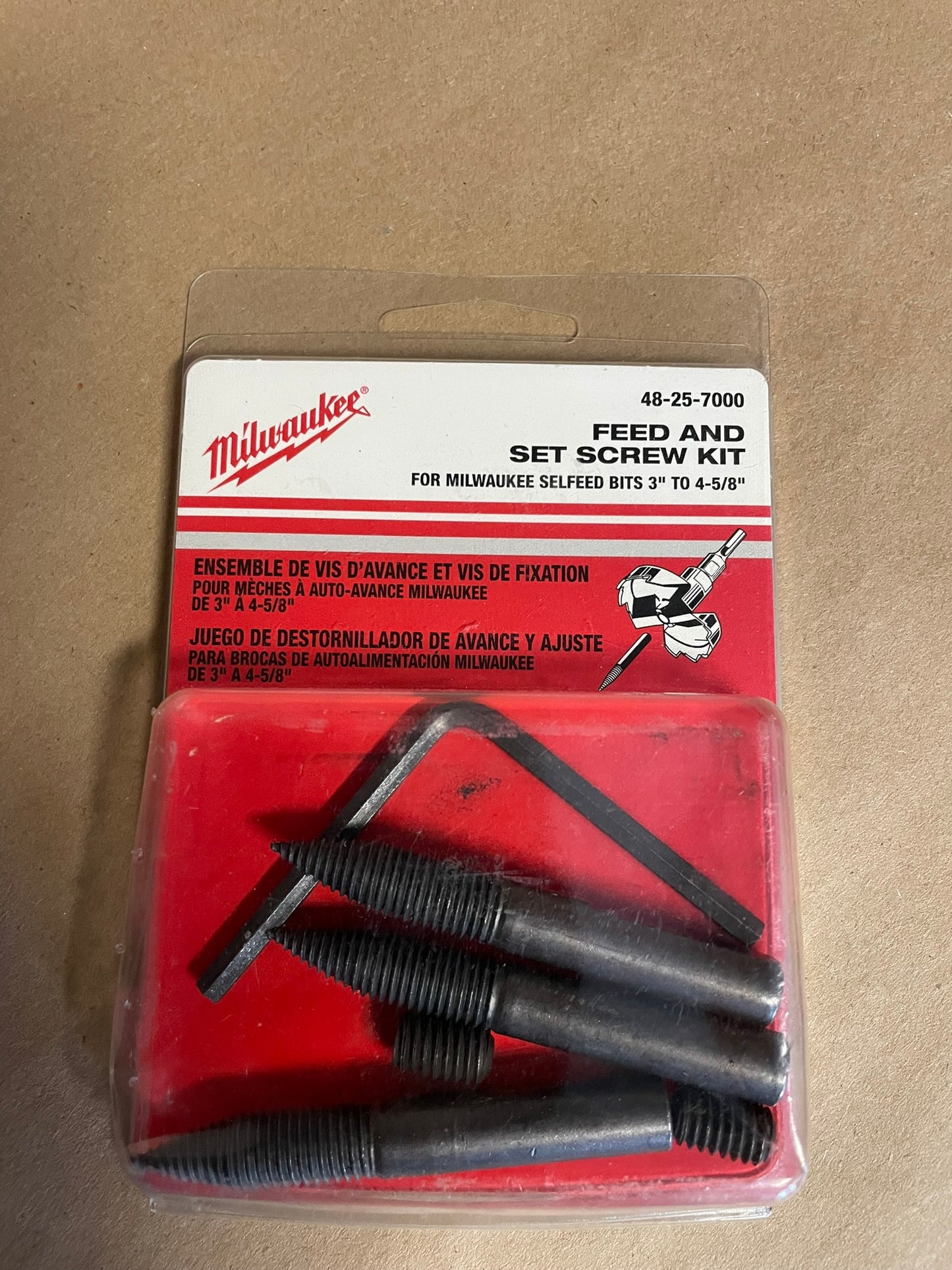 Milwaukee Feed and Set Screw Kit 48-25-7000