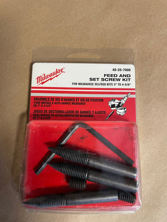 Milwaukee Feed and Set Screw Kit 48-25-7000