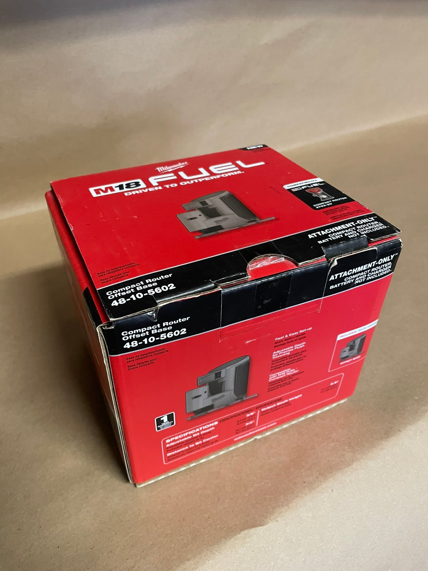 Milwaukee 48-10-5602 Compact Router Offset Base