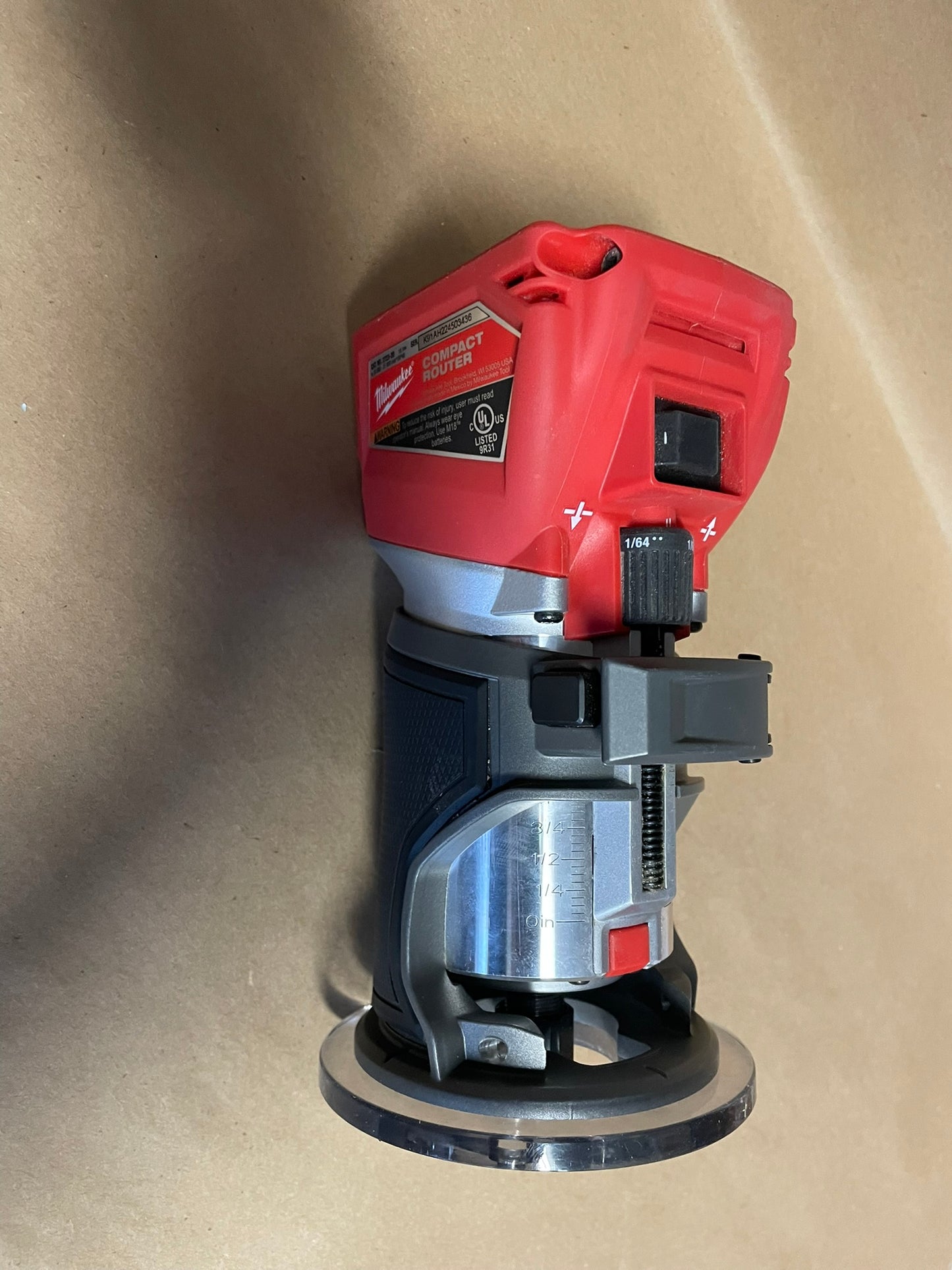 Milwaukee Router 2723-20 Tool Only