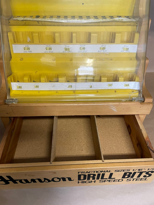 Hanson Drill Bit Display