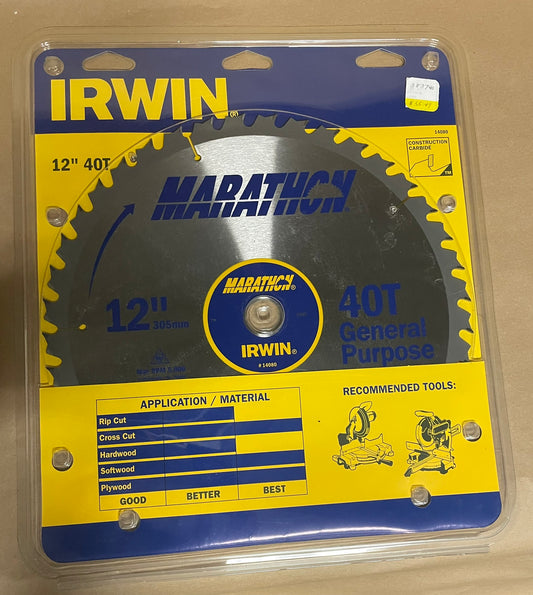IRWIN 12" 40T Blade 14080