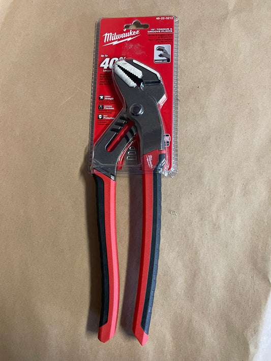 Milwaukee 48-22-3212 12" Tongue & Grove Pliers