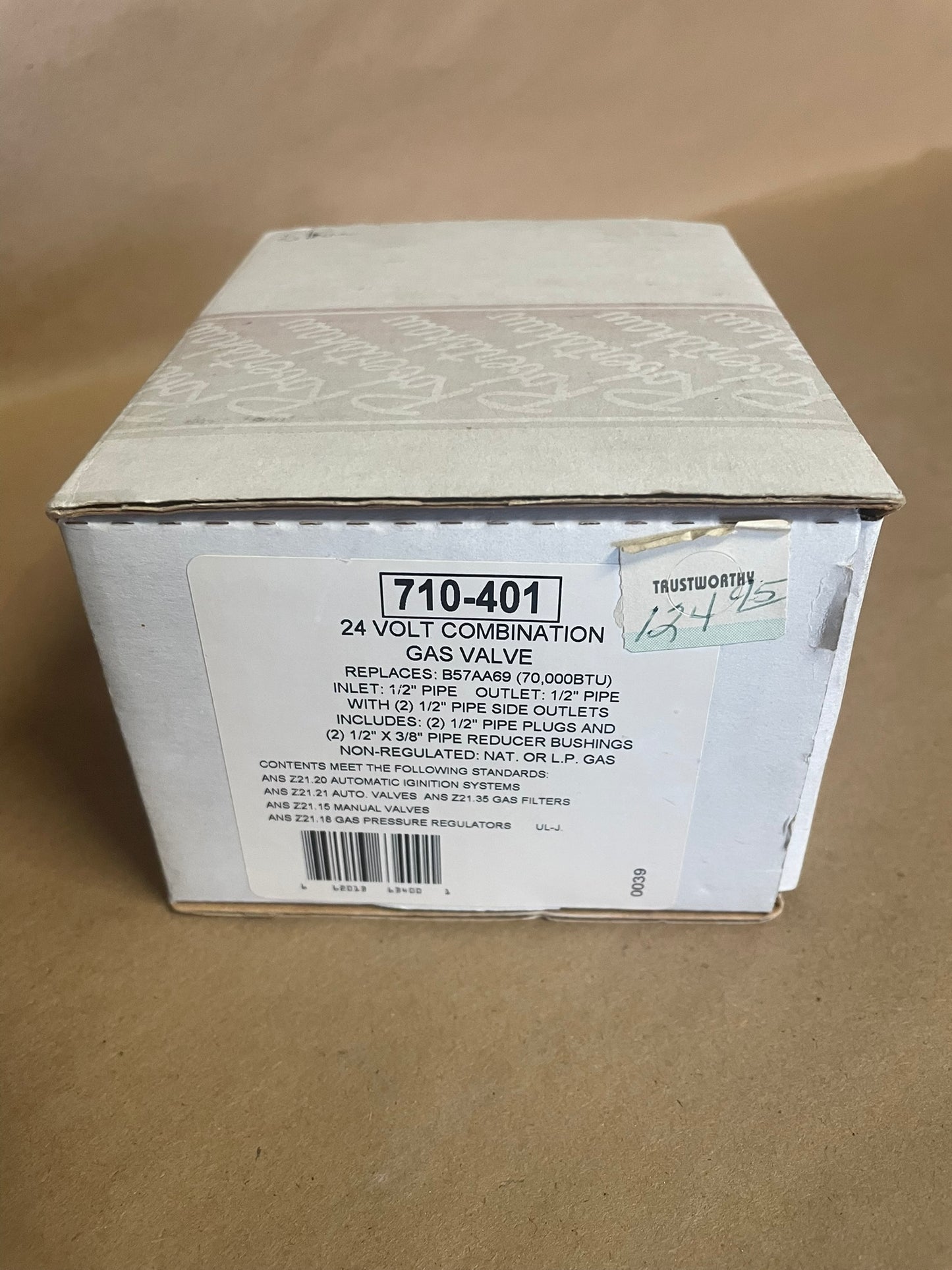 710-401 24 Volt comination valve