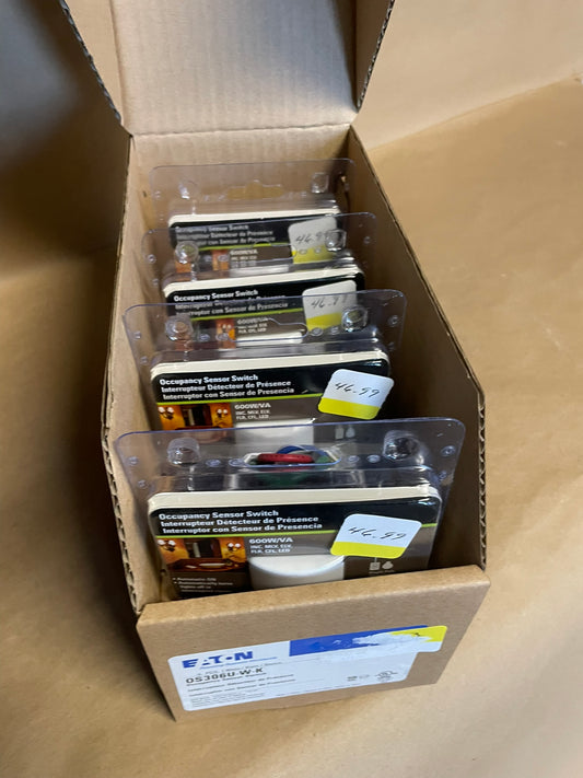 Case of 4 O306U-WK-K Energy Aving Occupancy Sensor