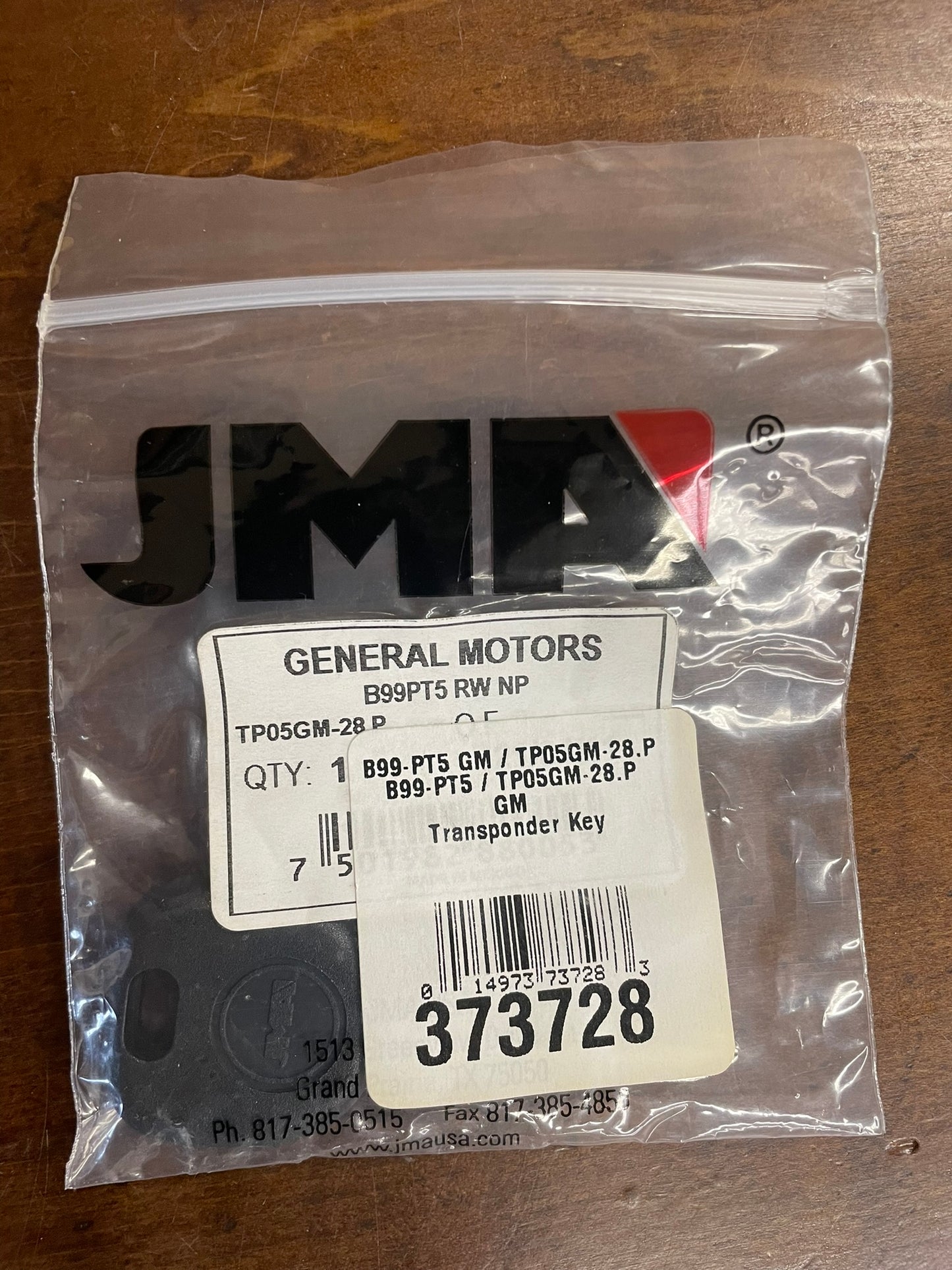 TP05GM-28.P 899-PT5 GM Transponder Key