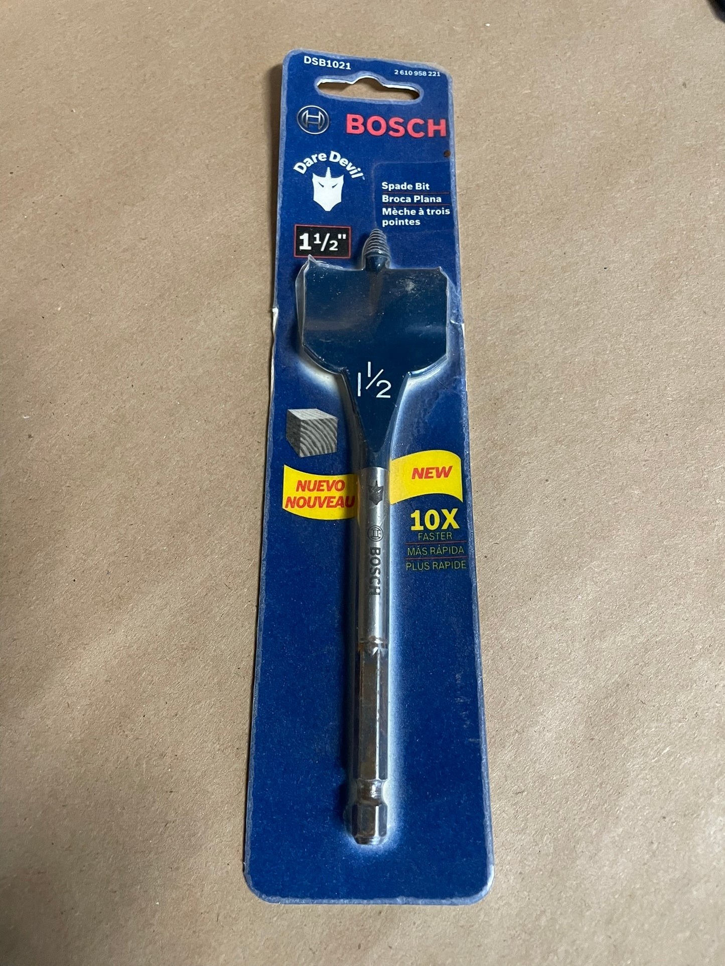 Bosch 1 1/2" Spade Bit DSB1021