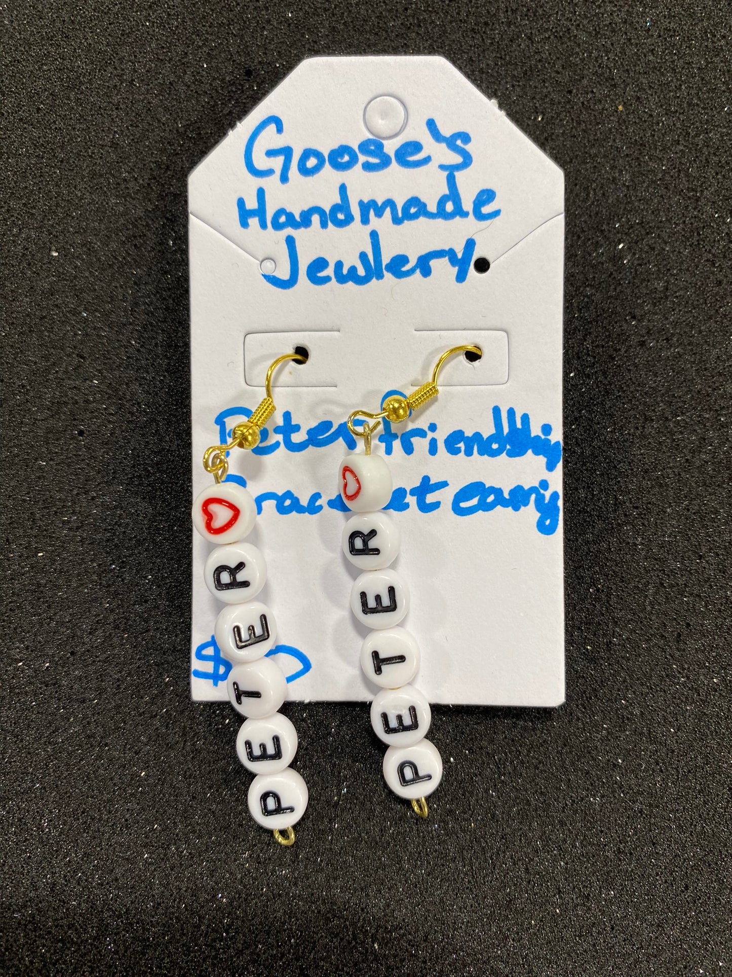 Goose's Handmade Peter Earrings