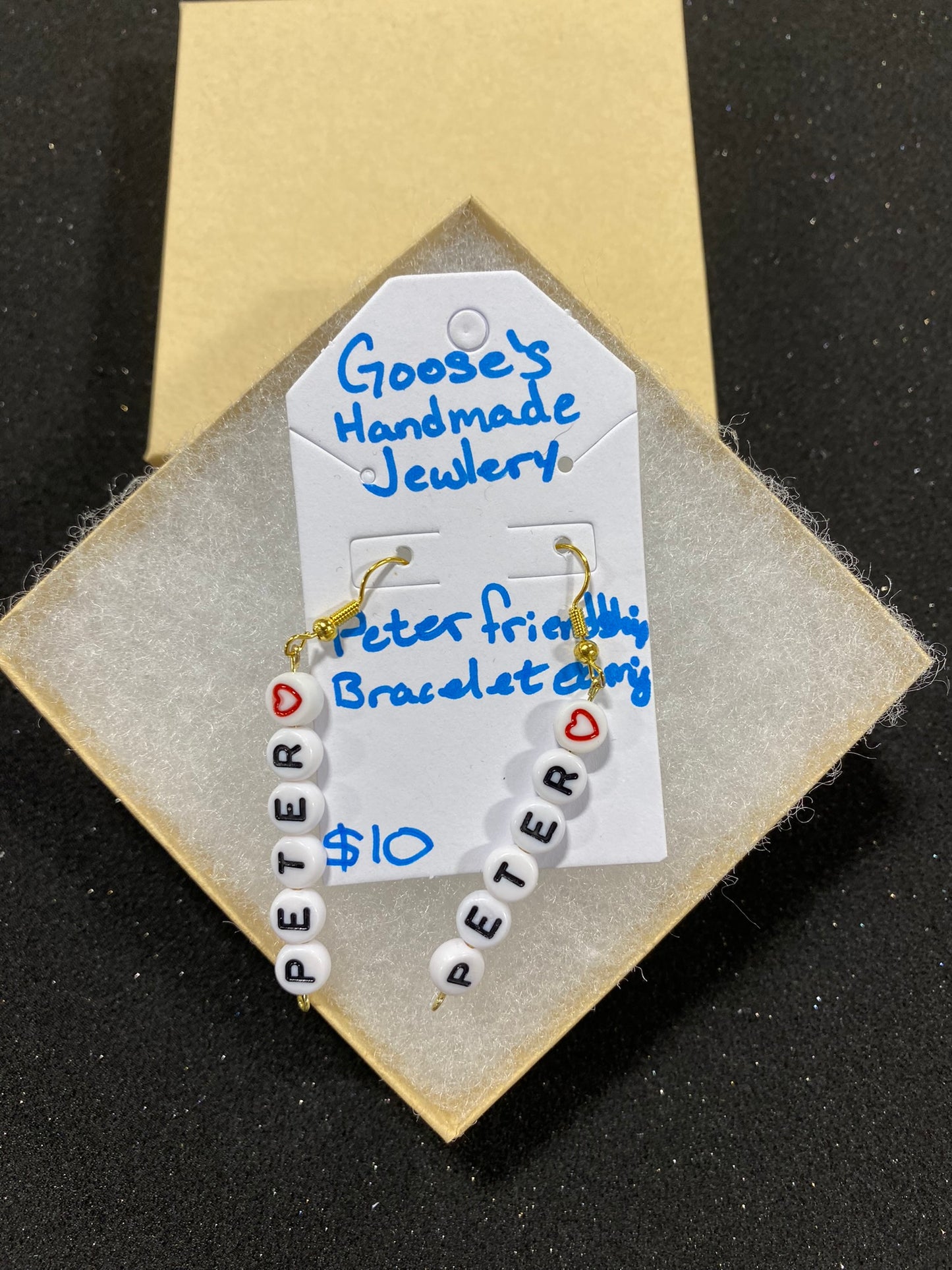 Goose's Handmade Peter Earrings