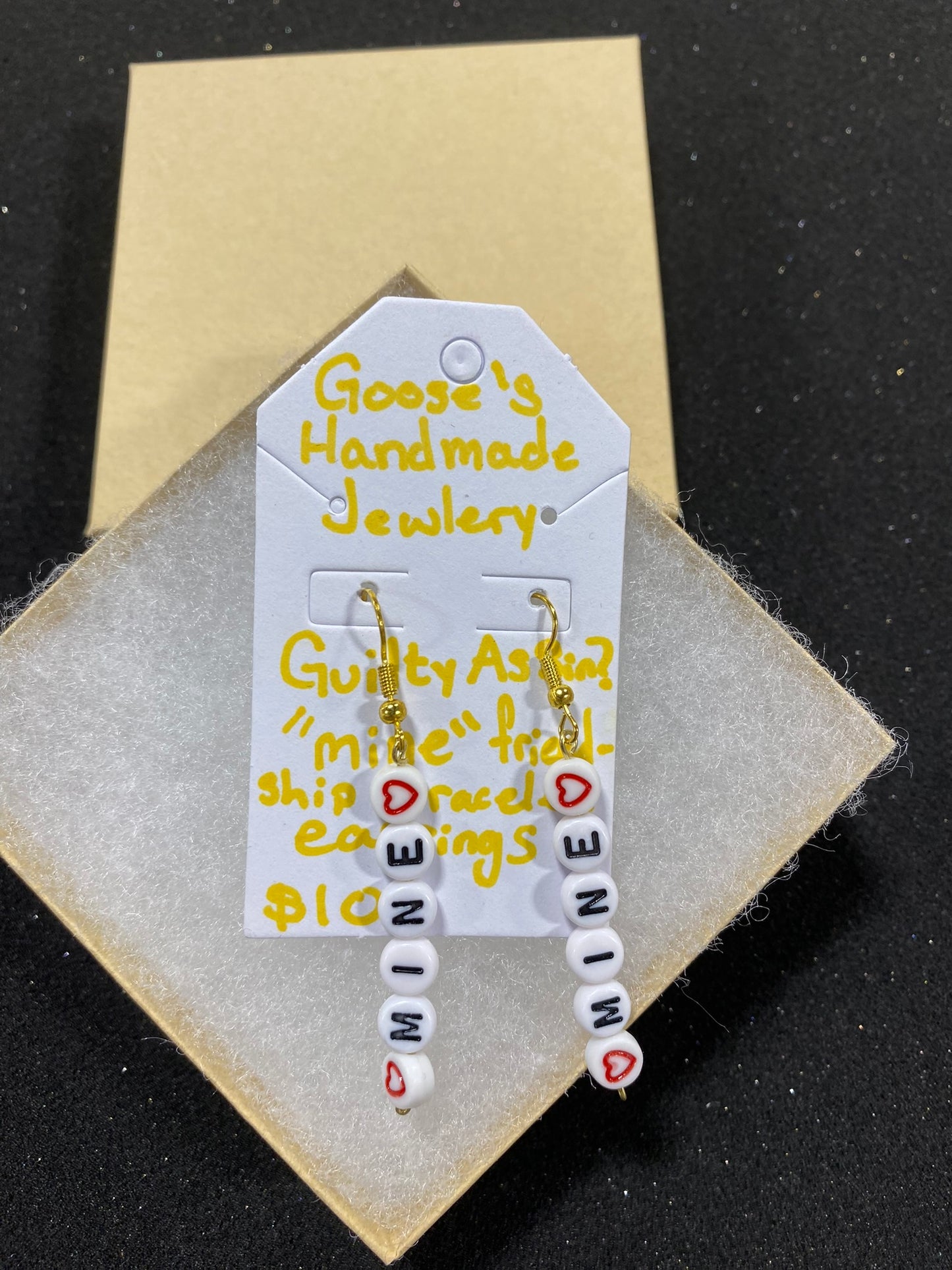 Goose's Handmade Mine Earrings