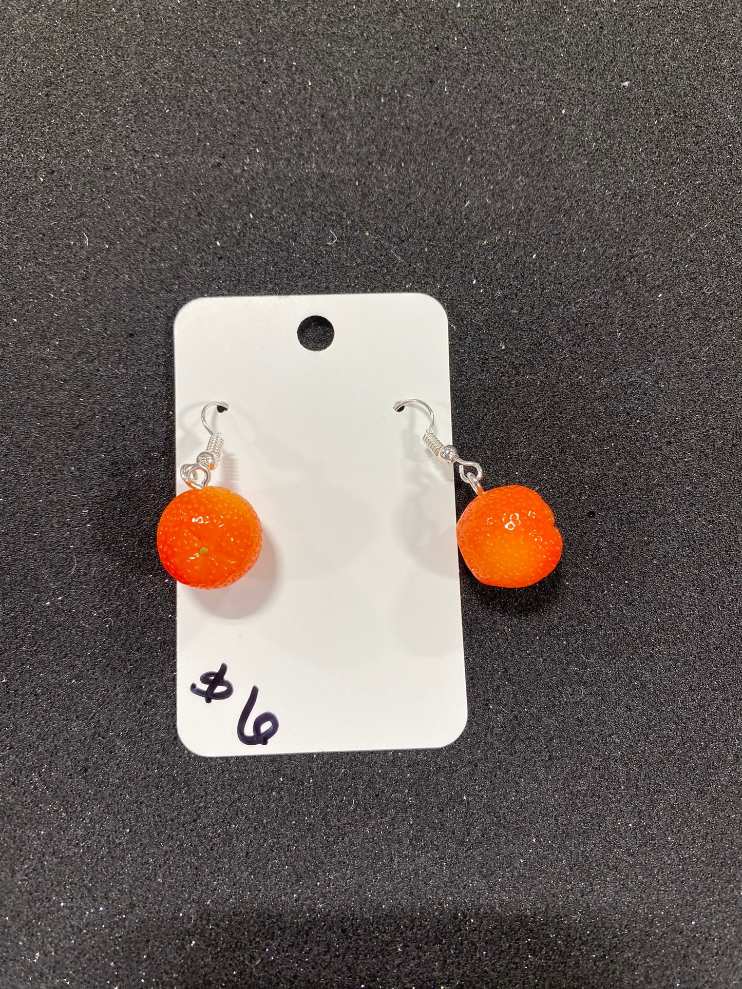 Goose's Handmade Orange Earrings