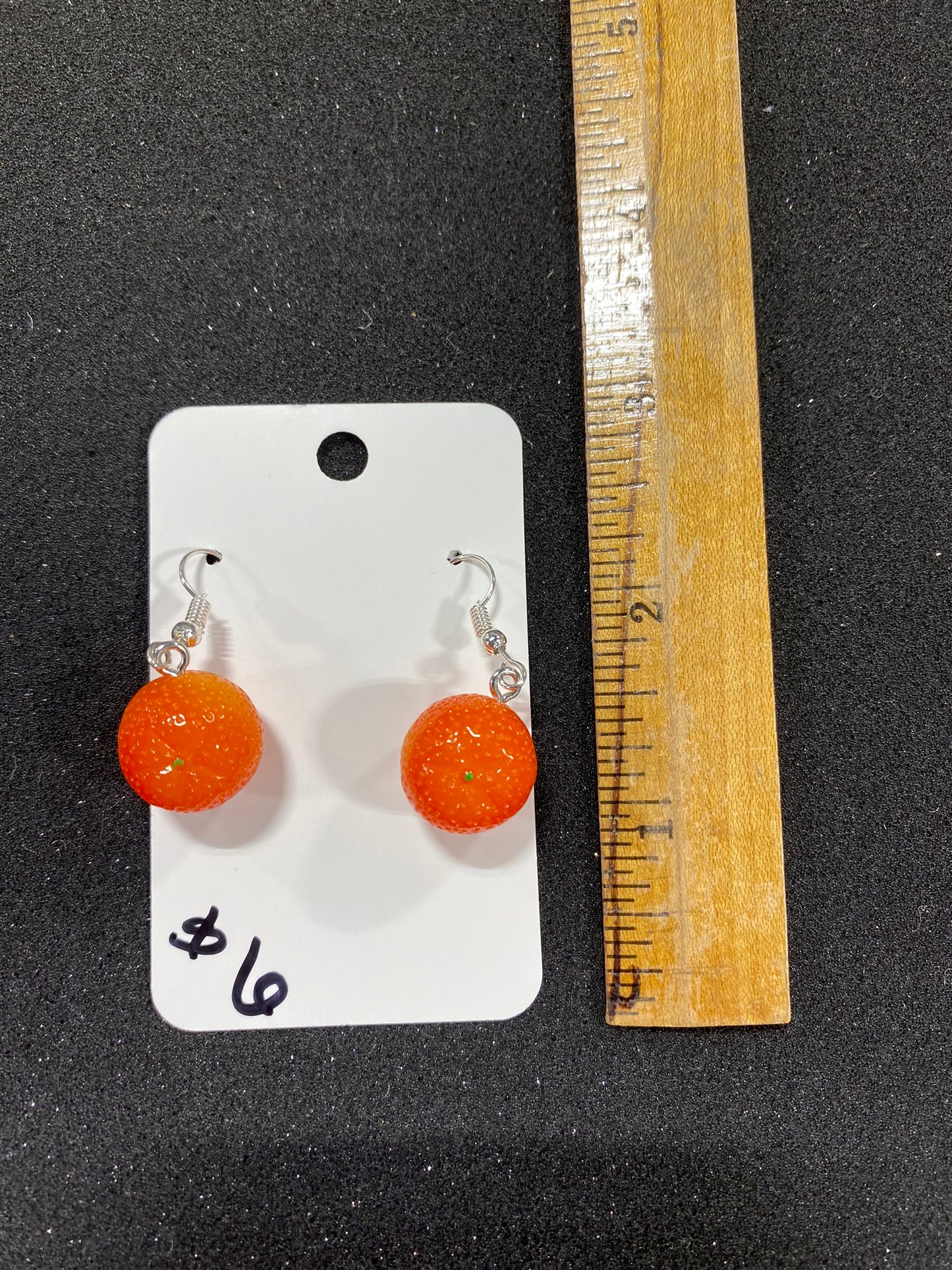 Goose's Handmade Orange Earrings