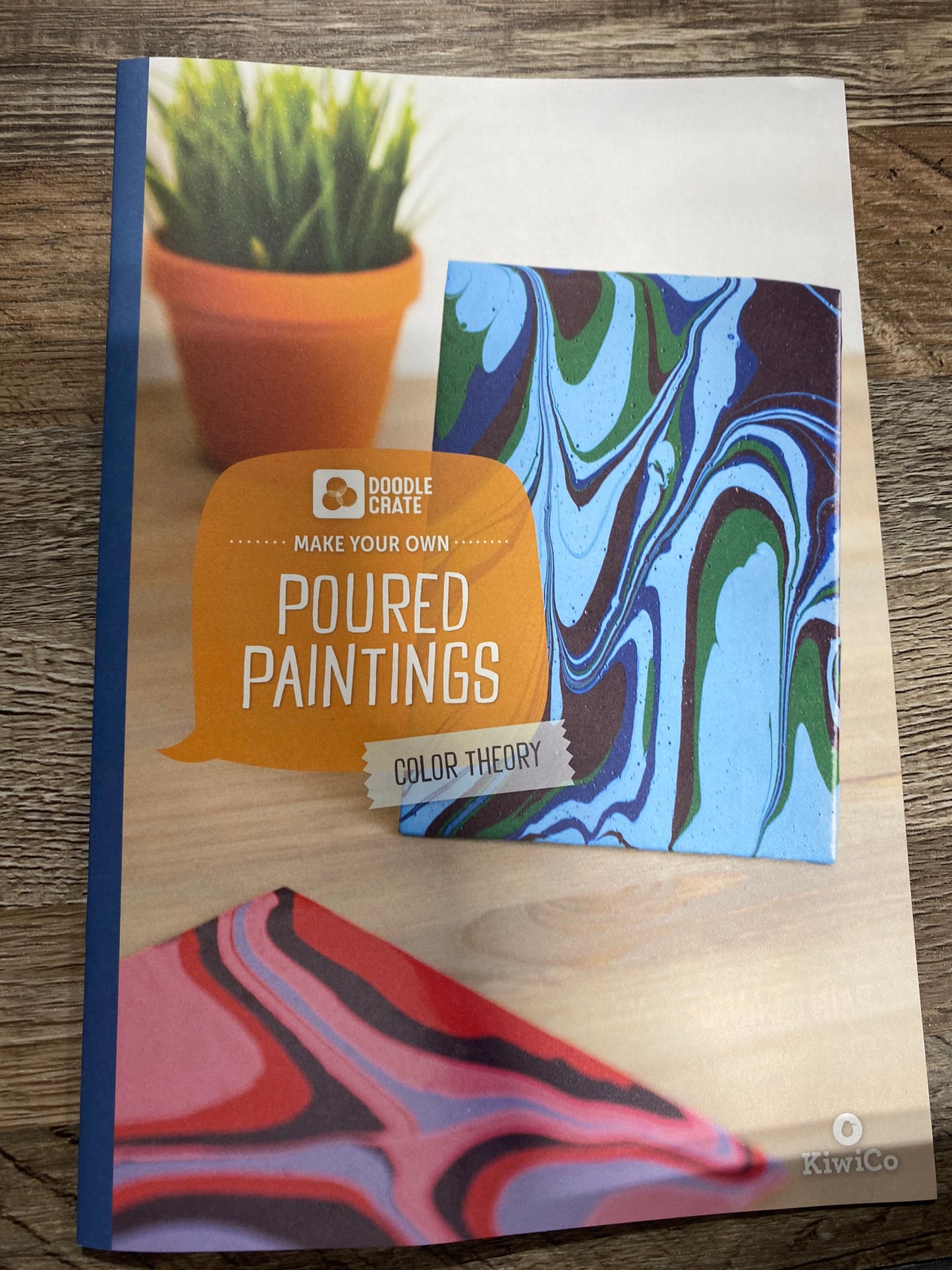 Kiwi Crate Poured Paintings kit