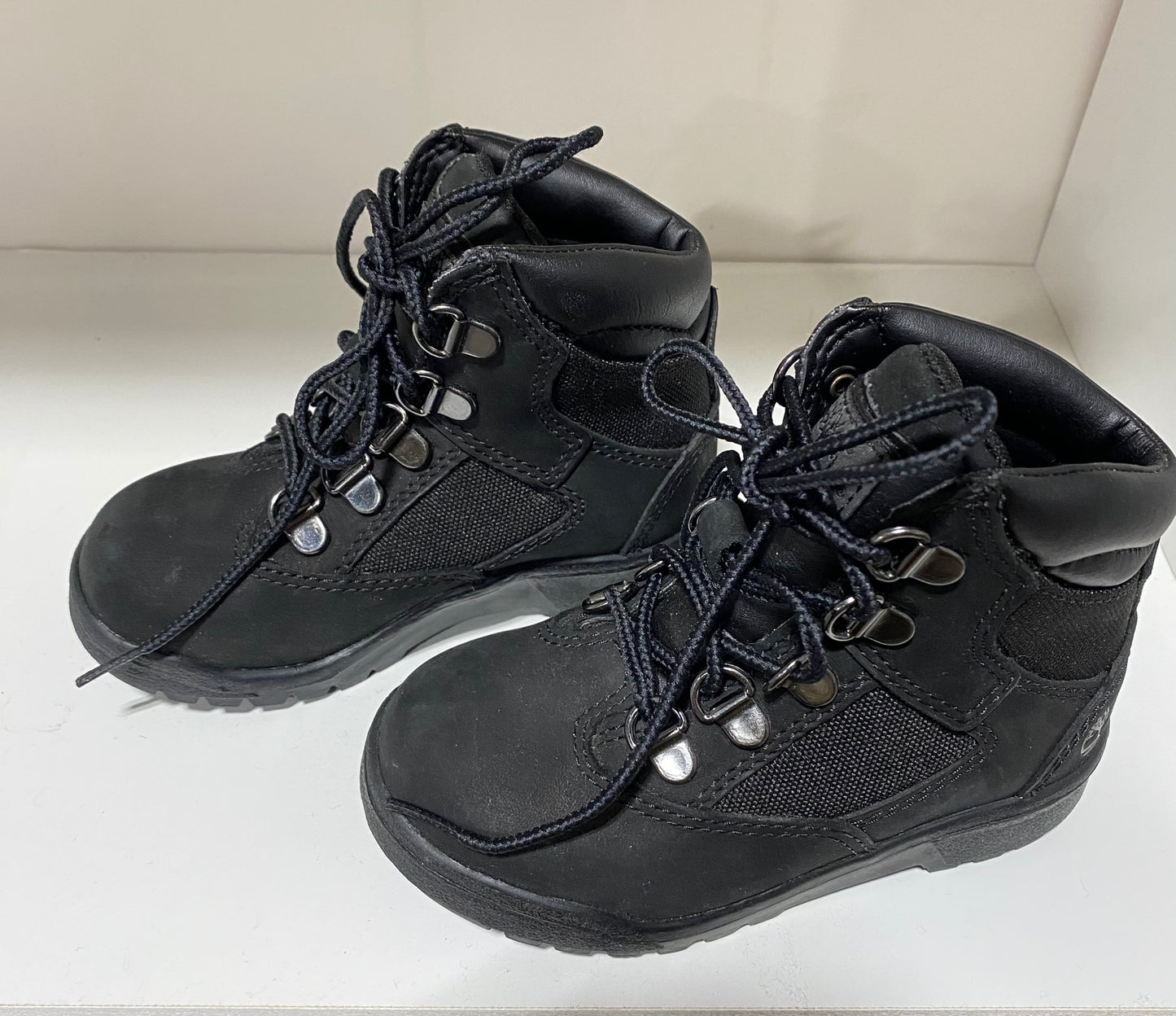 Black Timberland boots Toddler size 9