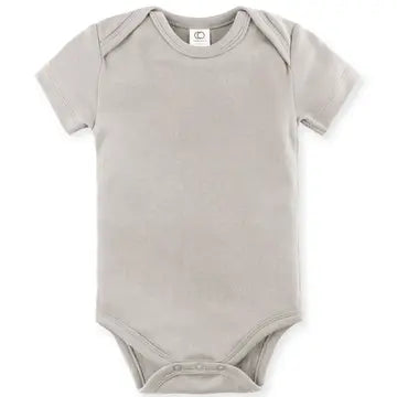 +Colored Organics bodysuit stone