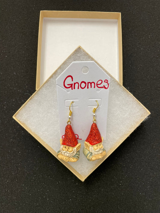 Goose's Handmade Gnome Earrings