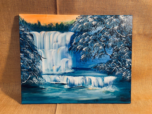 Waterfalls Painting