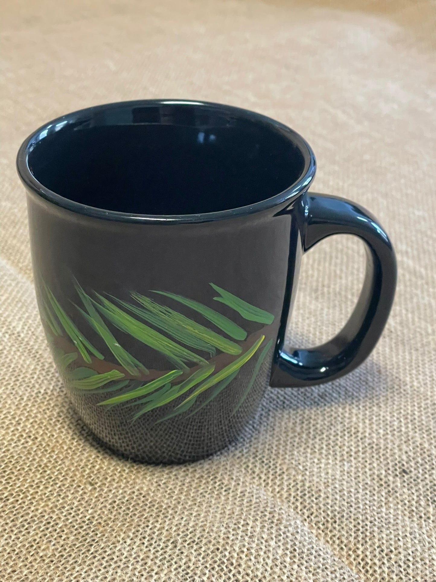 Fern Coffee Mug Black