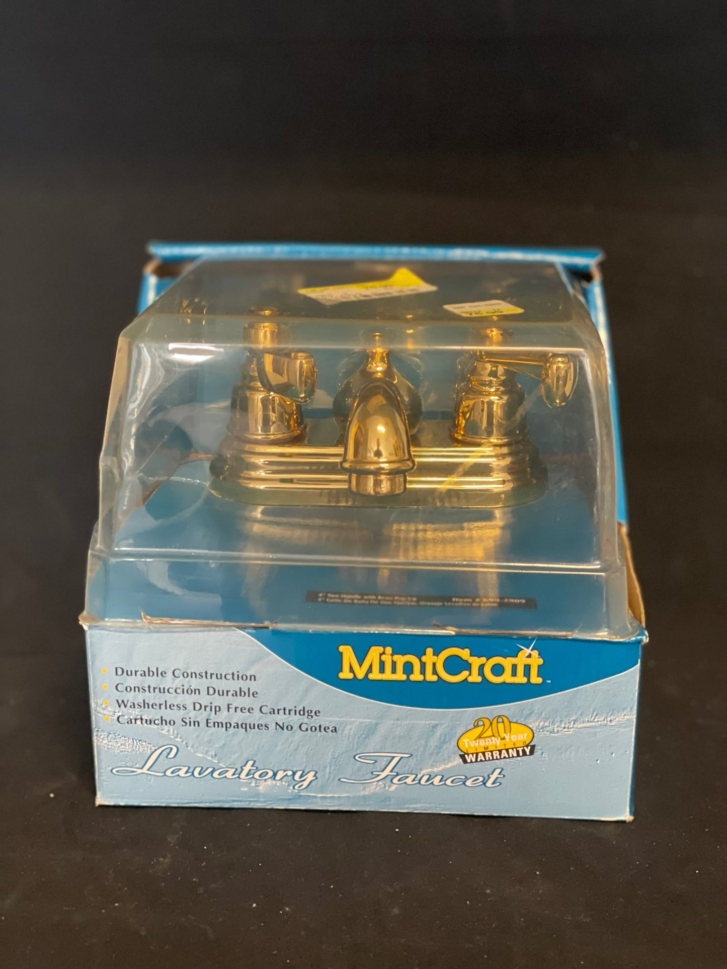 Mint Craft Gold Bath Faucet 699-4909