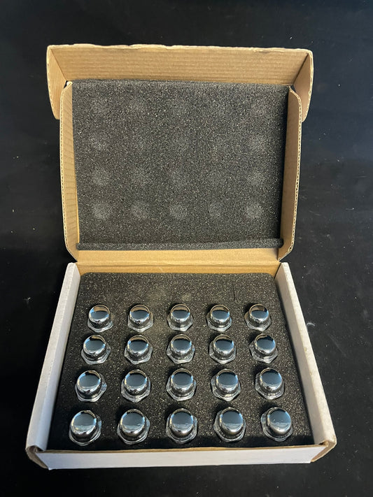 Set of 20 1/2 x 20 acorn lug nuts