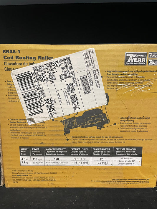 Bostitch Coil Roofing Nailer RN46-1