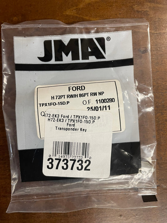 TPX1FO-15D.P H72-EK3 Transponder Key