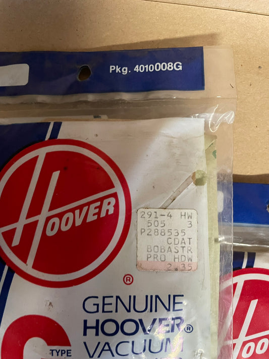 Hoover 4010008G  Type G 9 Bags