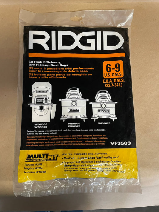 RIDGID Vacuum Bags VF3503