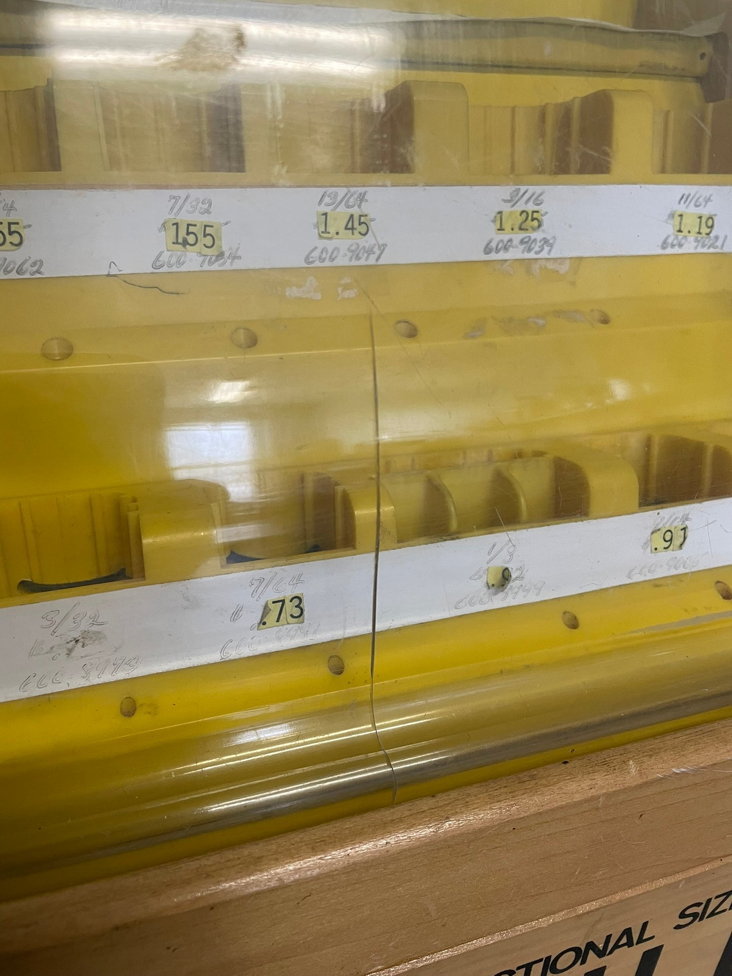 Hanson Drill Bit Display