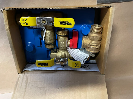 Webstone H-44443WPR Tankless Water Heater Service Valve Kit