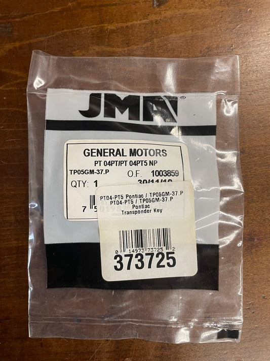 TP05GM-37.P PT04-PT5 Pontiac Transponder Key
