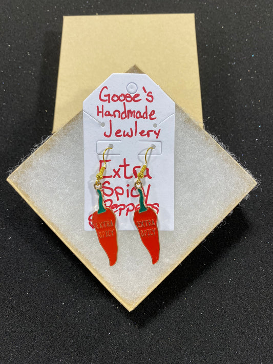 Goose's Handmade Extra Spicy Earrings