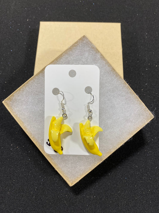 Goose's Handmade Banana Earrings