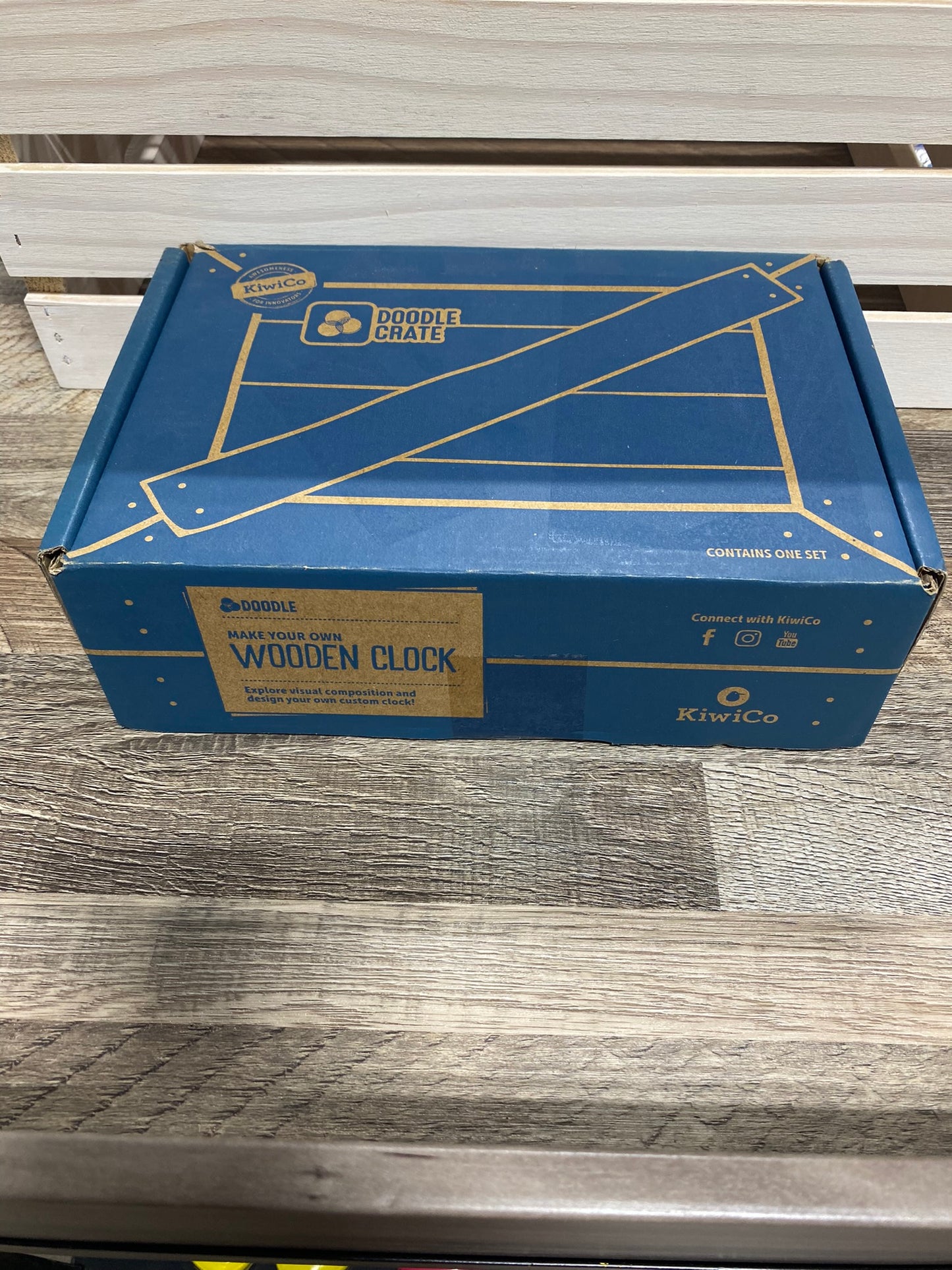 Kiwi Crate Decorative Clock kit