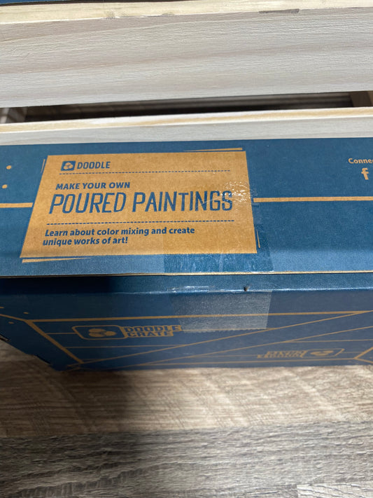 Kiwi Crate Poured Paintings kit