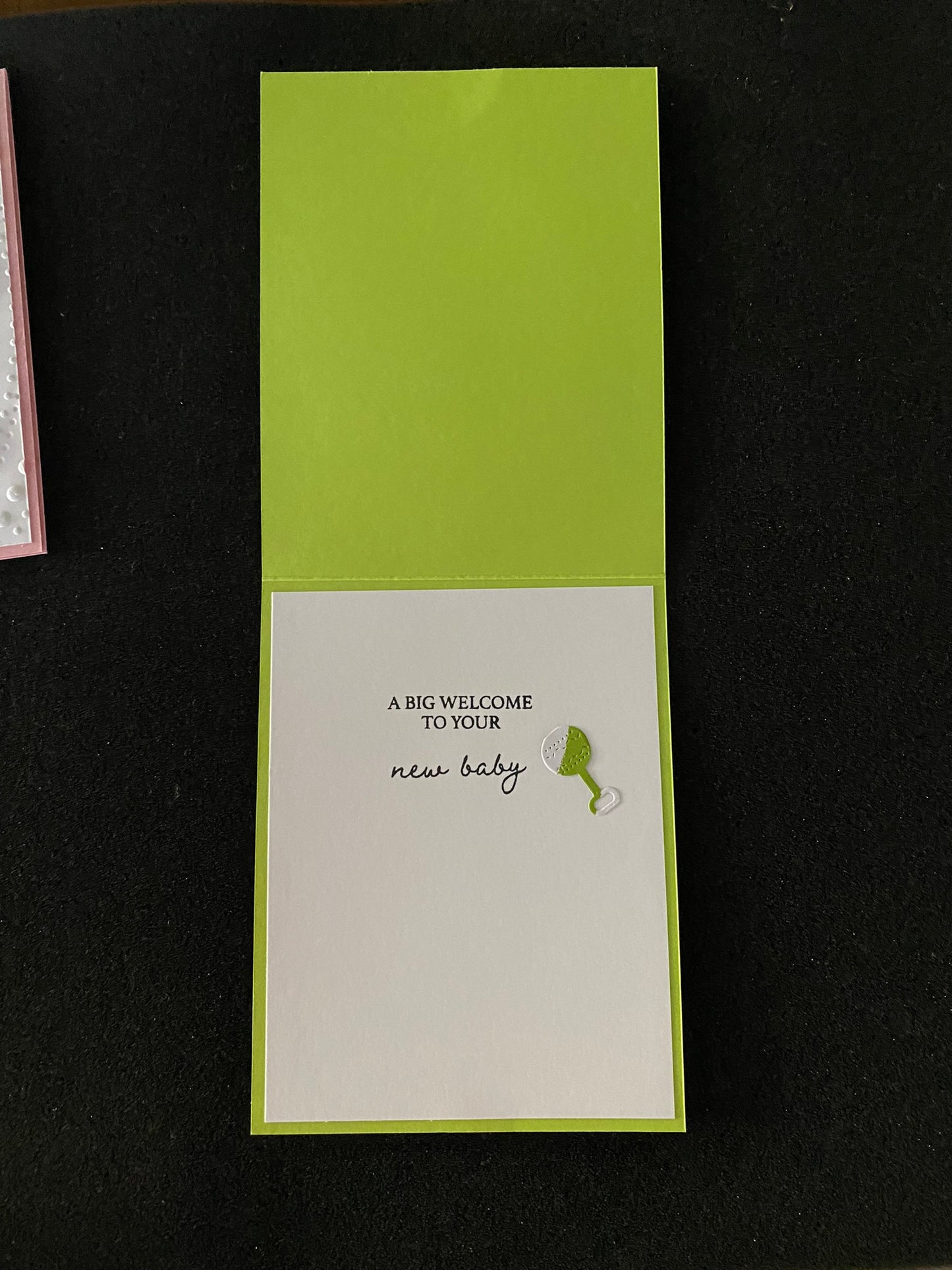 Baby shower card