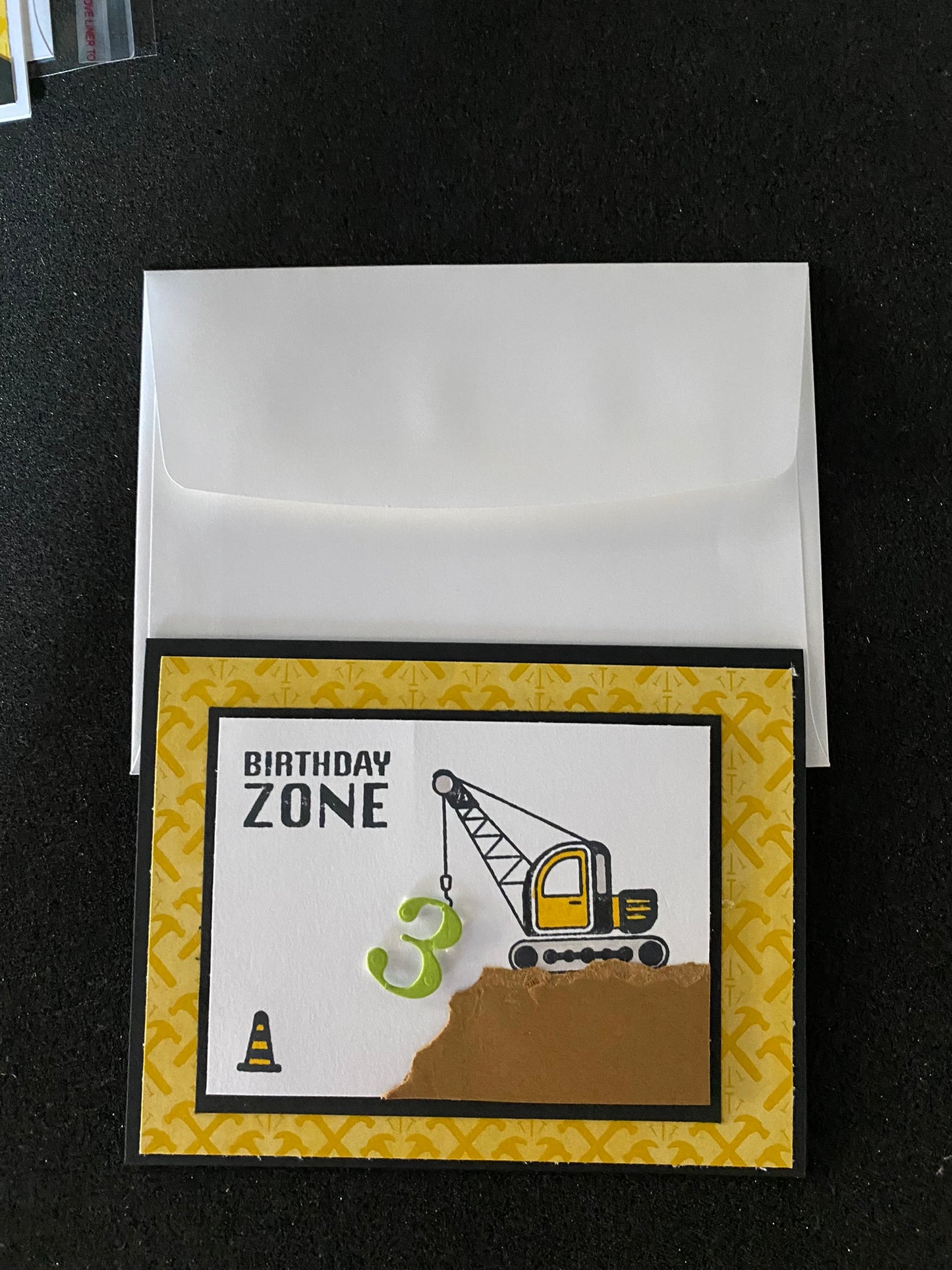 Construction Birthday Card