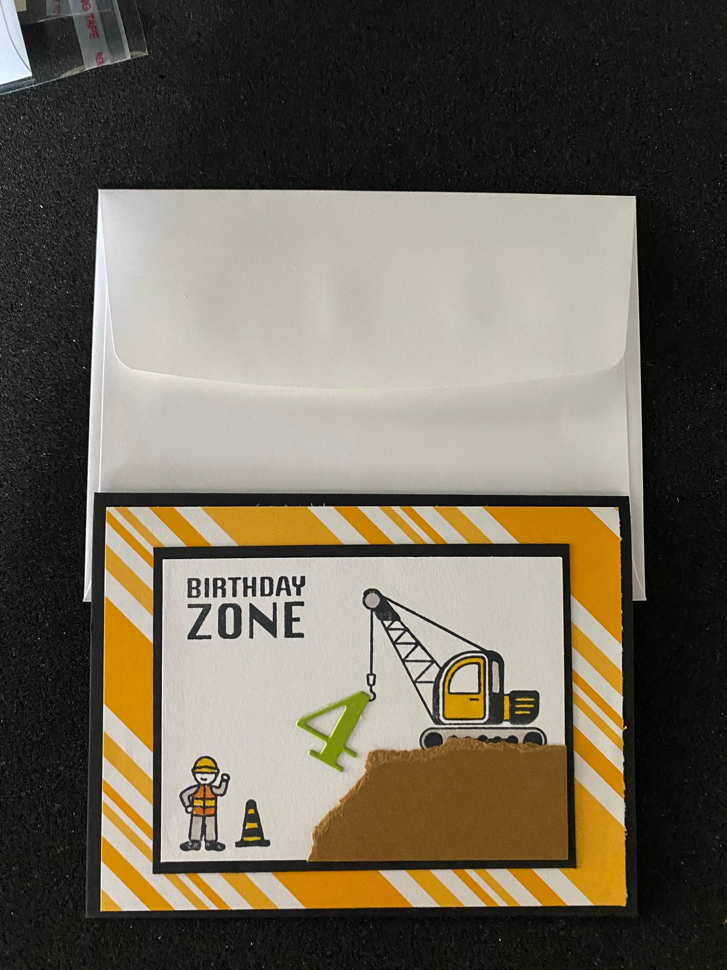 Construction Birthday Card