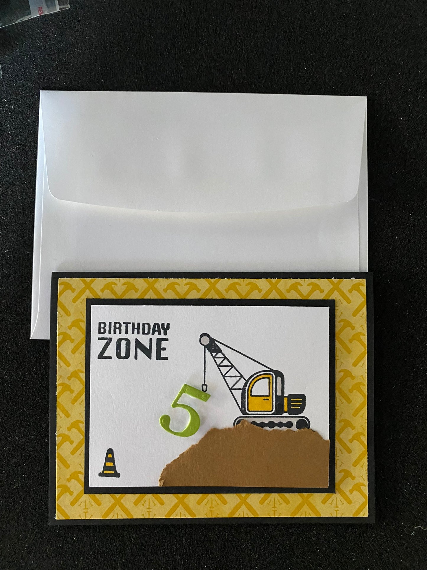 Construction Birthday Card